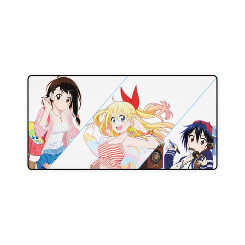 Nisekoi Chitoge Kirisaki, Kosaki Onodera, Seishirou Tsugumi Mouse Pad (Desk Mat)