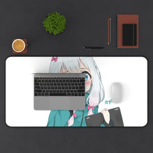 Load image into Gallery viewer, EroManga-Sensei Mouse Pad (Desk Mat) With Laptop
