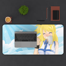 Load image into Gallery viewer, Fairy Tail Lucy Heartfilia Mouse Pad (Desk Mat) With Laptop
