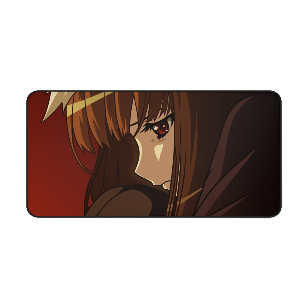Spice And Wolf Mouse Pad (Desk Mat)