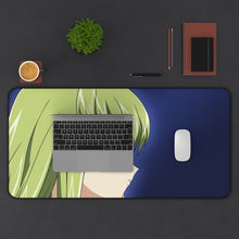 Load image into Gallery viewer, C.C. (Code Geass) Mouse Pad (Desk Mat) With Laptop
