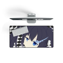 Load image into Gallery viewer, Black Rock Shooter Mouse Pad (Desk Mat)
