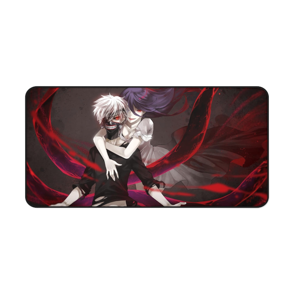 Tokyo Ghoul Ken Kaneki, Rize Kamishiro Mouse Pad (Desk Mat)