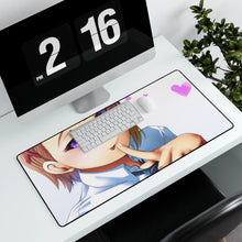 Load image into Gallery viewer, Mieruko-chan Mouse Pad (Desk Mat) With Laptop
