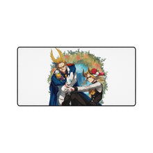 Load image into Gallery viewer, All Might strong and weak surrounded by roses Mouse Pad (Desk Mat)
