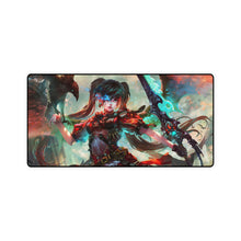 Load image into Gallery viewer, Anime, Girl, Sword, Fantasy, Warrior, Mouse Pad (Desk Mat)
