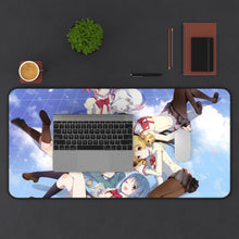 Load image into Gallery viewer, Puella Magi Madoka Magica Mouse Pad (Desk Mat) With Laptop
