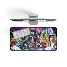 Load image into Gallery viewer, Bronze Saints and Hades Mouse Pad (Desk Mat) On Desk
