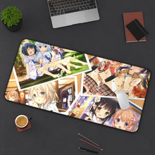Load image into Gallery viewer, Is The Order A Rabbit? Mouse Pad (Desk Mat) On Desk
