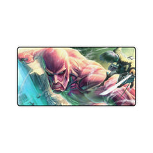 Load image into Gallery viewer, Colossal Titan Vs Eren Yeager Mouse Pad (Desk Mat)

