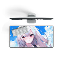 Load image into Gallery viewer, Anime Girl Mouse Pad (Desk Mat) On Desk
