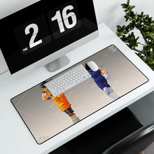 Load image into Gallery viewer, goku &amp; vegita Mouse Pad (Desk Mat) With Laptop
