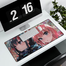 Load image into Gallery viewer, My Teen Romantic Comedy SNAFU Yukino Yukinoshita, Yui Yuigahama Mouse Pad (Desk Mat) With Laptop
