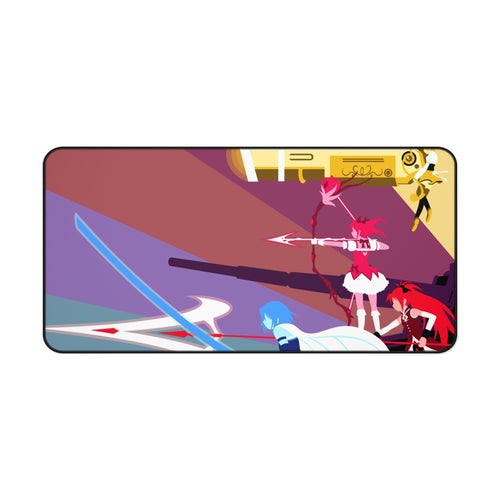 Puella Magi Madoka Magica Homura Akemi, Sayaka Miki, Mami Tomoe Mouse Pad (Desk Mat)