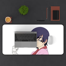 Load image into Gallery viewer, Monogatari (Series) Mouse Pad (Desk Mat) With Laptop
