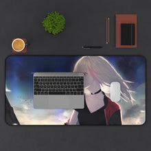 Load image into Gallery viewer, Wonder Egg Priority Rika Kawai Mouse Pad (Desk Mat) With Laptop
