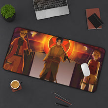 Load image into Gallery viewer, Naruto, Sasuke and Sakura Mouse Pad (Desk Mat) On Desk
