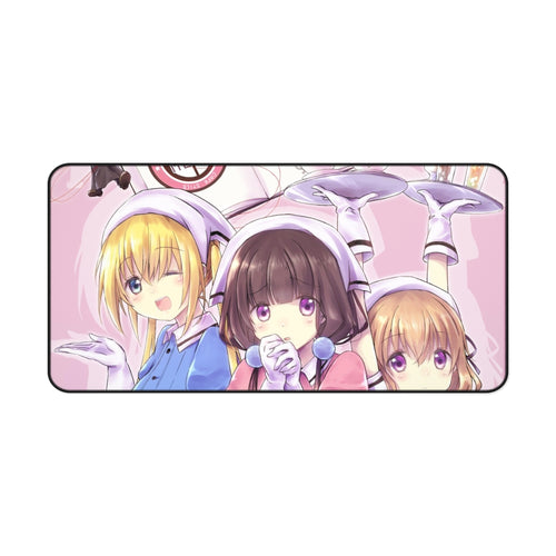 Blend S Maika Sakuranomiya, Kaho Hinata, Mafuyu Hoshikawa Mouse Pad (Desk Mat)