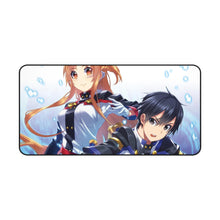 Load image into Gallery viewer, Sword Art Online Kazuto Kirigaya, Asuna Yuuki Mouse Pad (Desk Mat)
