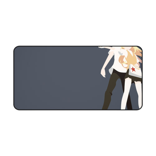 Touma and Misaki [Index New Testament] Minimalist Mouse Pad (Desk Mat)