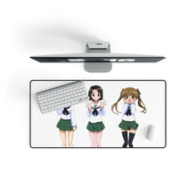 Load image into Gallery viewer, Girls und Panzer Mouse Pad (Desk Mat) On Desk
