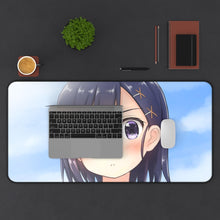 Load image into Gallery viewer, Gabriel DropOut Vignette Tsukinose April Mouse Pad (Desk Mat) With Laptop
