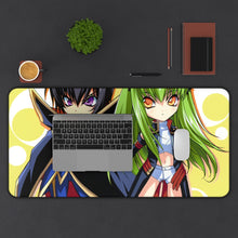 Load image into Gallery viewer, Code Geass Lelouch Lamperouge Mouse Pad (Desk Mat) With Laptop
