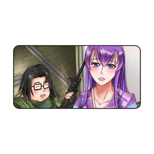 Highschool Of The Dead Mouse Pad (Desk Mat)