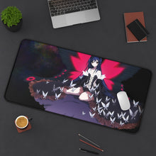 Load image into Gallery viewer, Kuroyukihime 2427 x 1080 Mouse Pad (Desk Mat) On Desk
