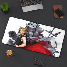 Load image into Gallery viewer, Anime FullMetal Alchemist Mouse Pad (Desk Mat) On Desk

