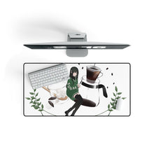 Load image into Gallery viewer, Anime Girl Mouse Pad (Desk Mat) On Desk
