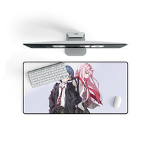 Load image into Gallery viewer, Darling in the FranXX Mouse Pad (Desk Mat) On Desk
