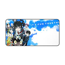 Load image into Gallery viewer, Blue Exorcist Mouse Pad (Desk Mat)
