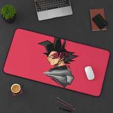 Load image into Gallery viewer, Black (Dragon Ball) Mouse Pad (Desk Mat) On Desk
