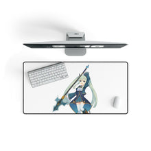 Load image into Gallery viewer, Anime Girl Mouse Pad (Desk Mat) On Desk
