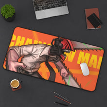 Load image into Gallery viewer, Chainsaw Man Mouse Pad (Desk Mat) On Desk
