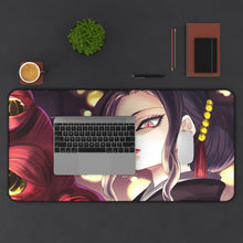 Load image into Gallery viewer, Muzan Kibutsuji Mouse Pad (Desk Mat) With Laptop
