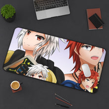 Load image into Gallery viewer, Is It Wrong To Try To Pick Up Girls In A Dungeon? Mouse Pad (Desk Mat) On Desk
