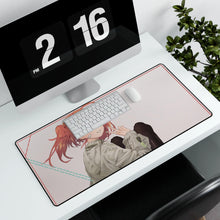 Load image into Gallery viewer, Darling in the FranXX Mouse Pad (Desk Mat) With Laptop
