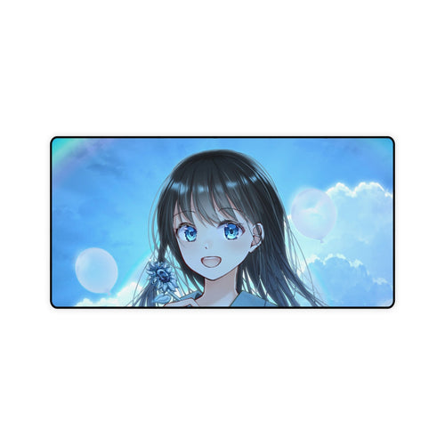 Anime Girl Mouse Pad (Desk Mat)