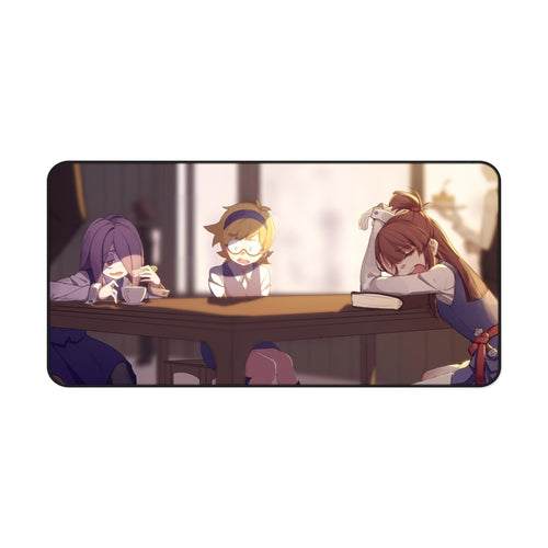 Little Witch Academia Atsuko Kagari, Sucy Manbavaran, Computer Keyboard Pad, Lotte Yanson Mouse Pad (Desk Mat)