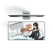 Load image into Gallery viewer, Yuuki Asuna &amp; Kirigaya Kazuto Mouse Pad (Desk Mat)
