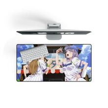 Load image into Gallery viewer, Dagashi Kashi Mouse Pad (Desk Mat) On Desk
