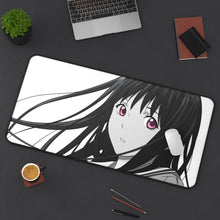 Load image into Gallery viewer, Noragami Hiyori Iki, Noragami Mouse Pad (Desk Mat) On Desk
