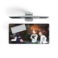 Load image into Gallery viewer, Girls und Panzer Mouse Pad (Desk Mat) On Desk
