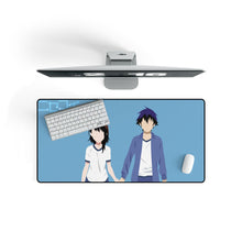 Load image into Gallery viewer, Nisekoi Kosaki Onodera Mouse Pad (Desk Mat) On Desk
