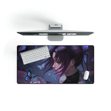 Load image into Gallery viewer, Shinobu Kocho, Butterflies, Insect Pillar, Kimetsu no Yaiba, Mouse Pad (Desk Mat)
