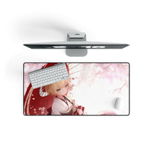 Load image into Gallery viewer, Anime Girl Mouse Pad (Desk Mat) On Desk
