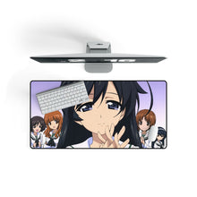 Load image into Gallery viewer, Girls und Panzer Mouse Pad (Desk Mat) On Desk
