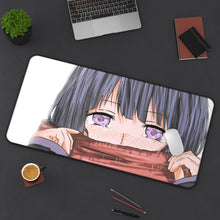 Load image into Gallery viewer, Kuzu No Honkai Hanabi Yasuraoka Mouse Pad (Desk Mat) On Desk
